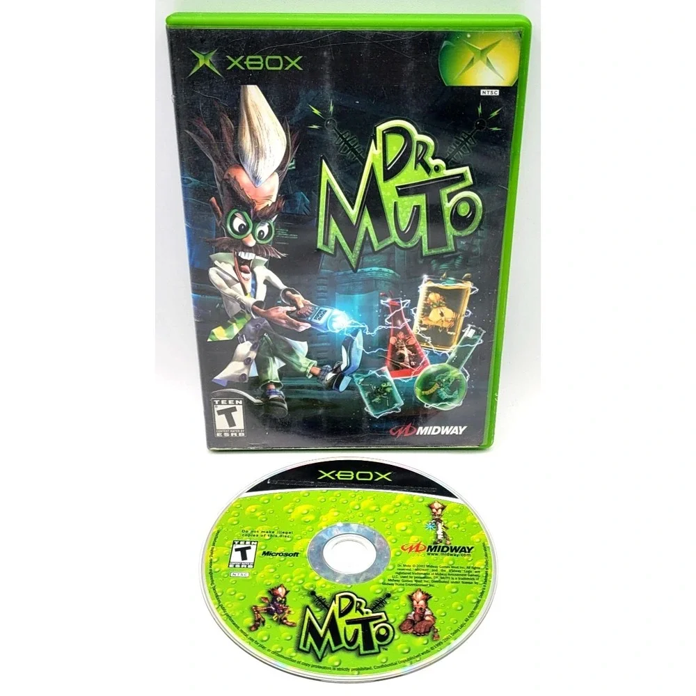 Dr. Muto (Microsoft‎ Xbox, 2002) GAME & CASE